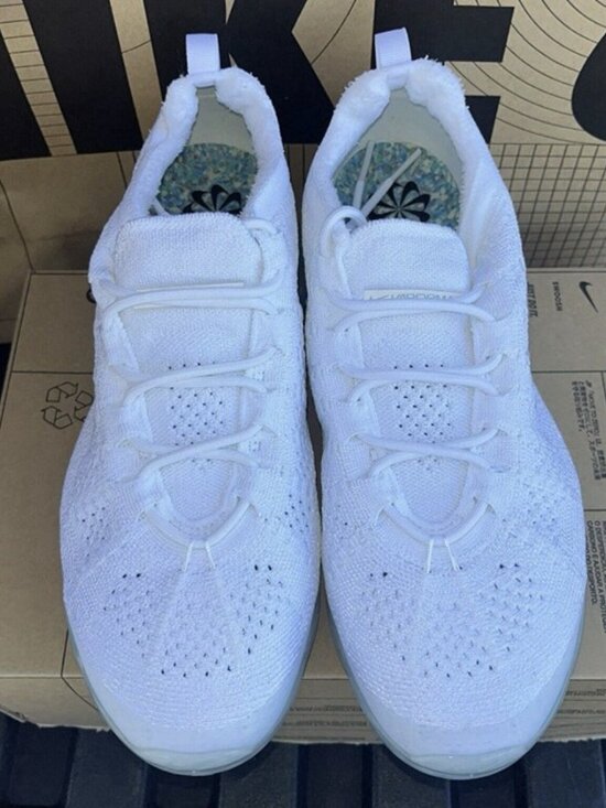 NEW Nike Air VaporMax 2023 Flyknit Platinum DV6840-100 Men Sz 10.5, Women 12 main image 5